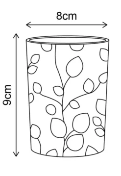 Sia lykt 9cm