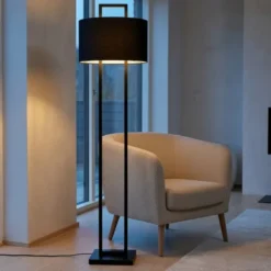 Skeikampen gulvlampe 168cm sort