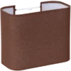 Skjerm Elma vegg 20cm brun