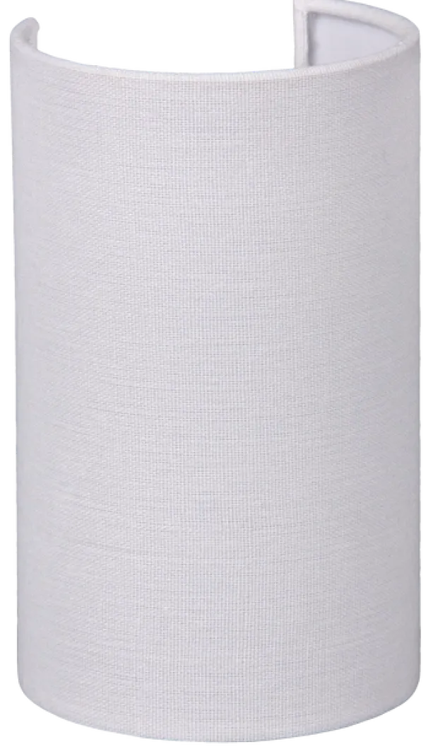 Skjerm Elma vegg 12cm hvit