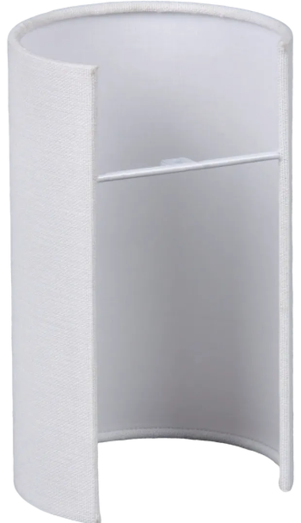 Skjerm Elma vegg 12cm hvit