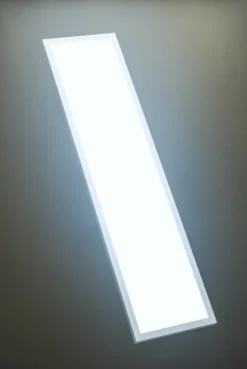 Slim LED panel 120cm hvit