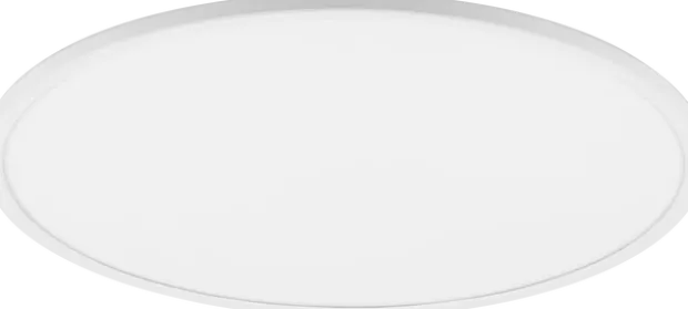 Slim LED plafond taklampe IP44 54cm hvit