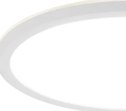 Slim LED plafond taklampe IP44 29cm hvit