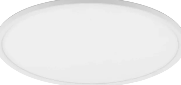 Slim LED plafond taklampe IP44 42cm hvit