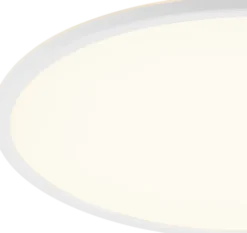 Slim LED plafond taklampe IP44 42cm hvit