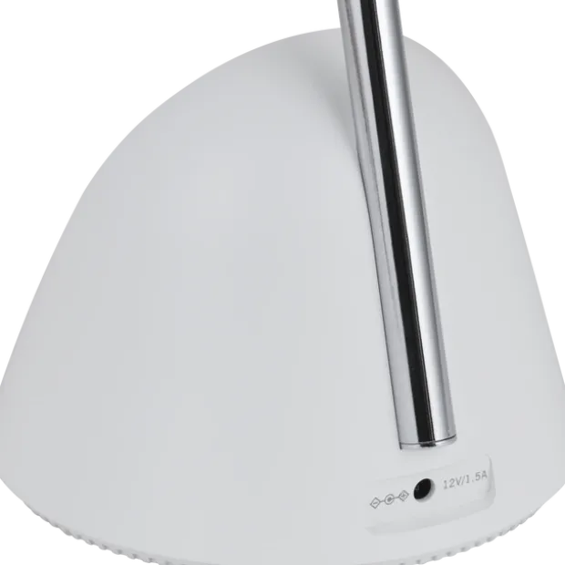 Sminkespeil LED med stativ 41,5cm hvit