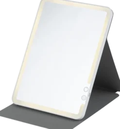 Sminkespeil oppladbart beige
