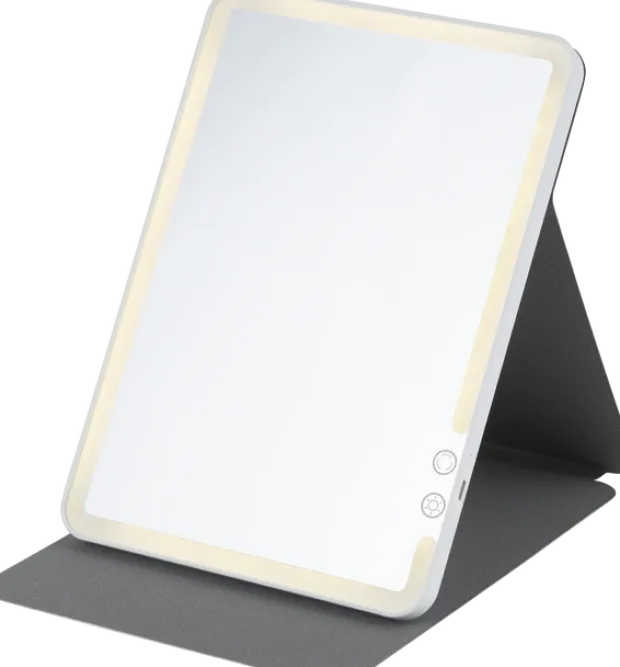 Sminkespeil oppladbart beige