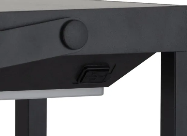 Solar Hailey oppladbar utelampe lykt IP44 sort