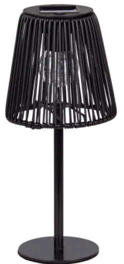 Solar Palma bord 30cm sort