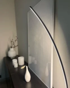 Solo LED gulvlampe 158cm sort