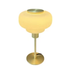 Soria bordlampe 34cm messing