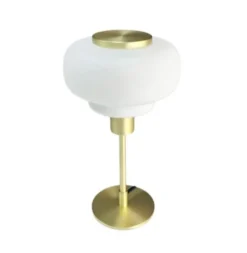 Soria bordlampe 34cm messing