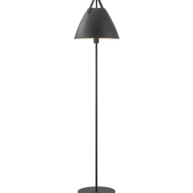 Strap gulvlampe 153cm sort