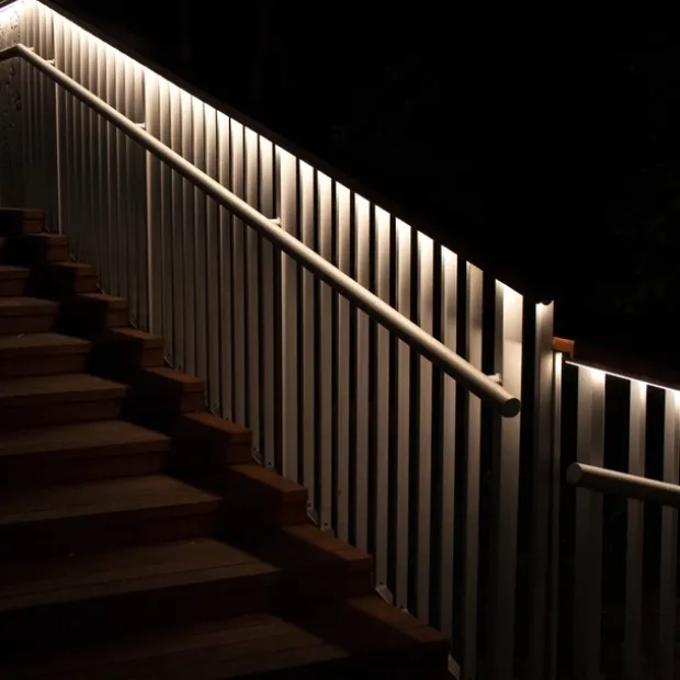 Strip LED utelampe IP65 2,5m klar