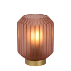 Sueno bordlampe 17cm rosa