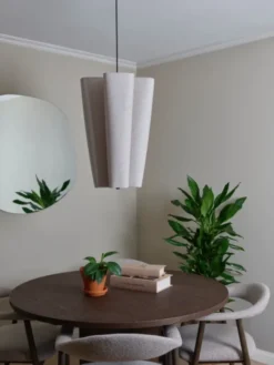 Sval taklampe 40cm beige
