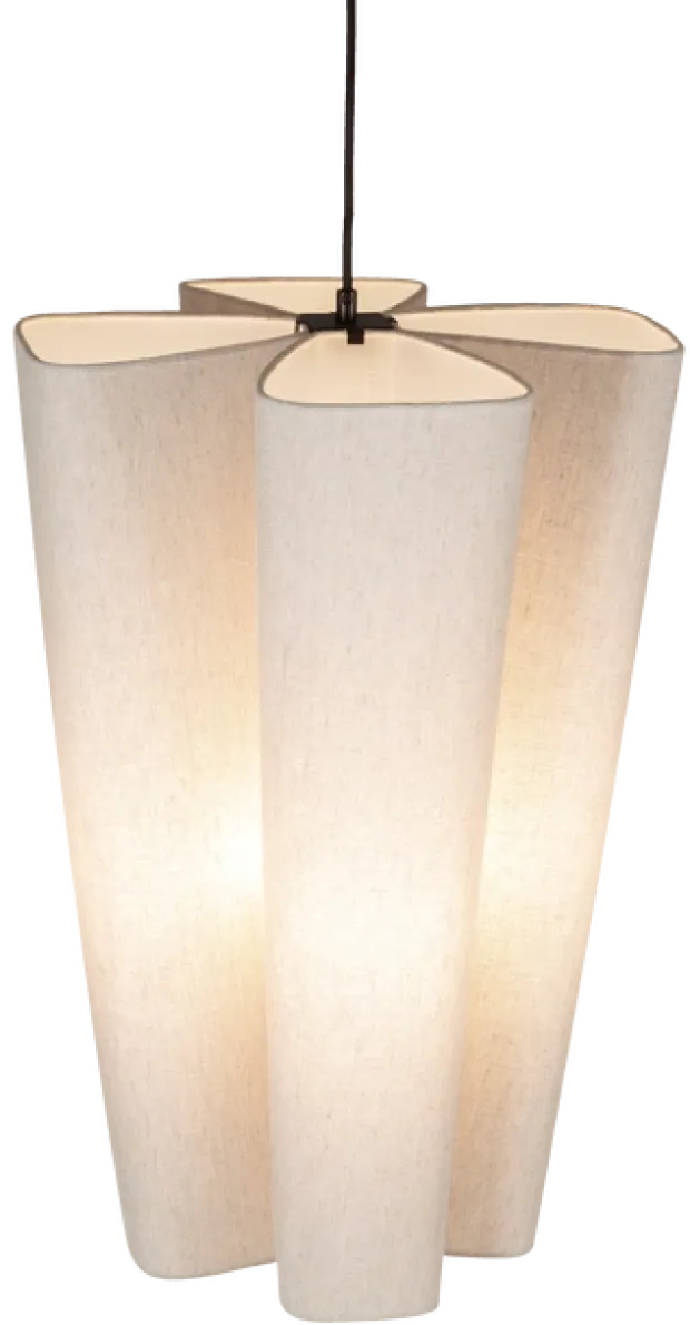 Sval taklampe 40cm beige
