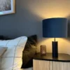 Sylvia bordlampe 30cm sort