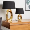 Taba bordlampe 52cm gull