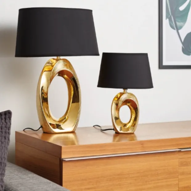 Taba bordlampe 52cm gull
