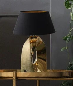 Taba bordlampe 33cm gull