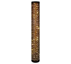 Taco LED gulvlampe 103cm sort