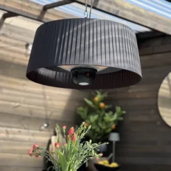 Terrassevarmer Oslo takmodell IP24 1800W 60cm sort