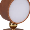 Thea Magnet LED oppladbar vegglampe 7cm brun
