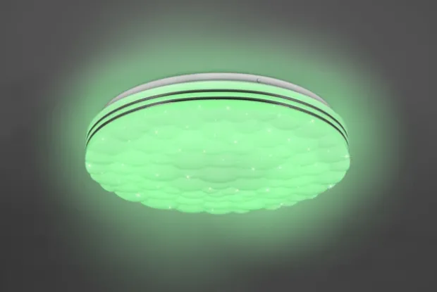 Tiger LED plafond taklampe 38cm RGB hvit