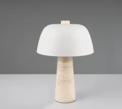 Timba bordlampe 42cm grå