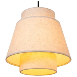 Tribute taklampe rekke 3lys 120cm beige