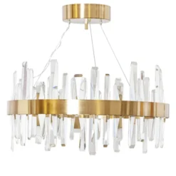 Triumph LED taklampe 60cm messing/klar