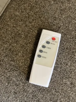 Tårnvifte med fjernkontroll 45W 80cm hvit