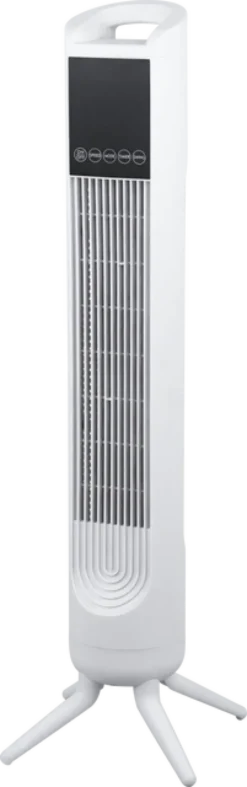 Tårnvifte med fjernkontroll 45W 80cm hvit