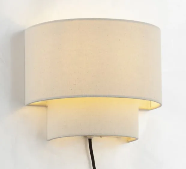 Trysil vegglampe 20cm beige