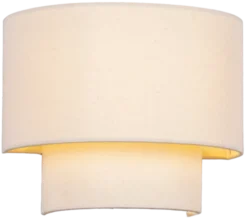 Trysil vegglampe 20cm beige