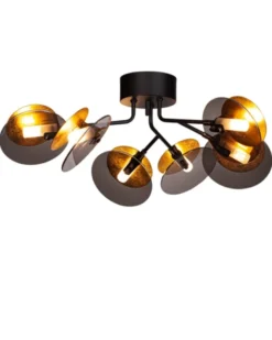 Turno plafond taklampe 70cm sort