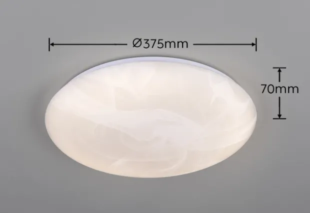 Umbria LED plafond taklampe 38cm hvit