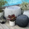 Vannfontene Stone IP44 53cm beige