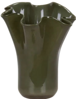 Vase 31cm grønn