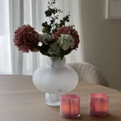 Vase Frost 26cm hvit