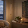 Vena LED taklampe 60cm valnøtt