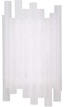 Venice vegglampe 24,5cm hvit