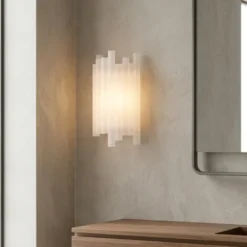 Venice vegglampe 24,5cm hvit
