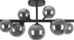Vernon plafond taklampe 53cm smoke