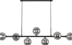 Vernon taklampe 7lys 111,5cm smoke