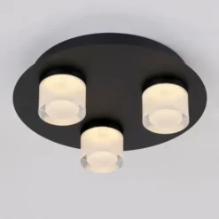Vilmer LED plafond baderomslampe IP21 32cm sort