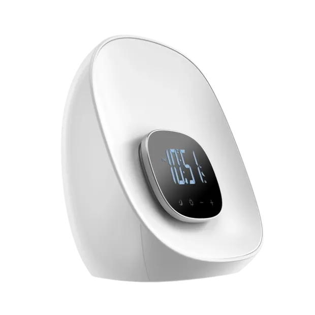 Wake-Up klokke 20cm hvit